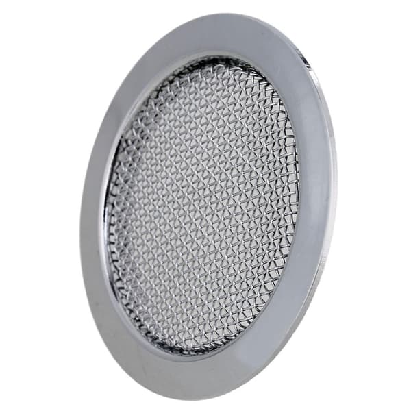 2.36 tommer Dia Kromlegering Dobro Resonator Lydhul Cover Højttalernet Sæt med 5