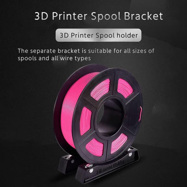 3D-printer Filament Spoleholder med Leje Design Montering Stativ Beslag til /abs/nylon/træ/tpu/andre 3d