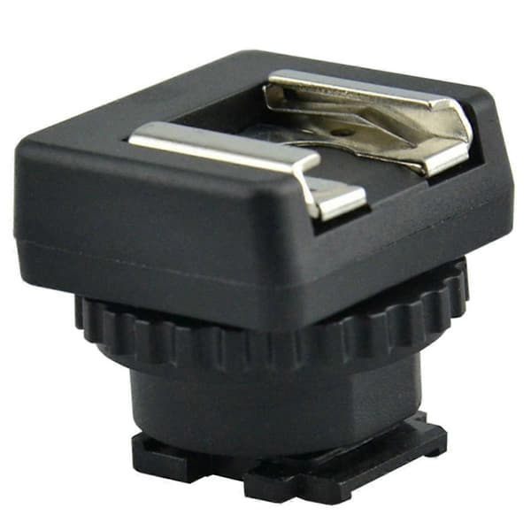 For - Mini kald varm sko-adapteromformer kan kobles til lysmikrofon