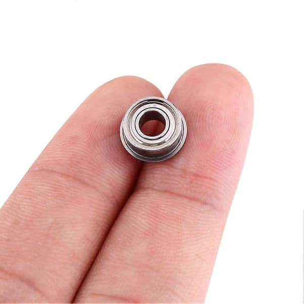 10 stk. F684ZZ Dobbelt afskærmede miniature flangekuglelejer 4x9x4mm til 3D-printermodel