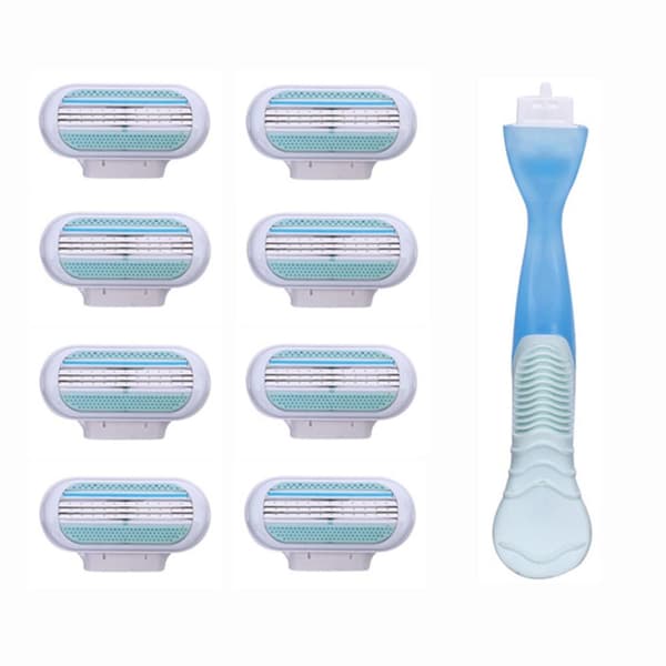 Barberskrabere (4-pak) Blå 8-Pack