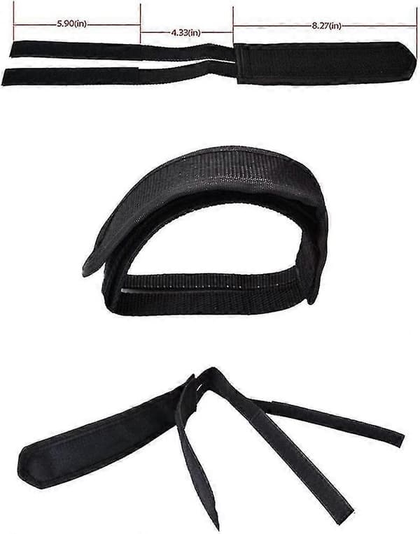 Par Cykel Pedal Stropper Pedal Tåclips Stropper Tape Til Fixed Gear Cykel