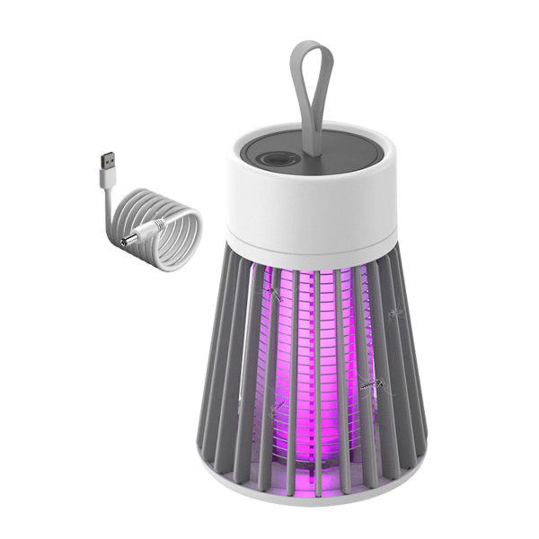 Myggdödare Flugfällor Säker Hushållsmygglampa Lämplig för Myggor och Flygande Insekter Rechargeable