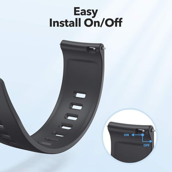 Silikonrem til Honor GS3 Honor GS3 Glory Watch Monokrom Blå