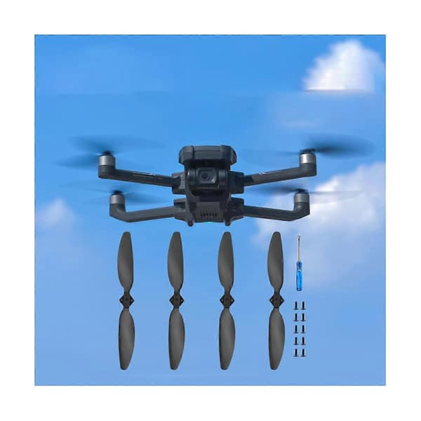 8 stk. foldbare propeller til HS720G RC Drone Quadcopter Reservedele Tilbehør Bladsæt