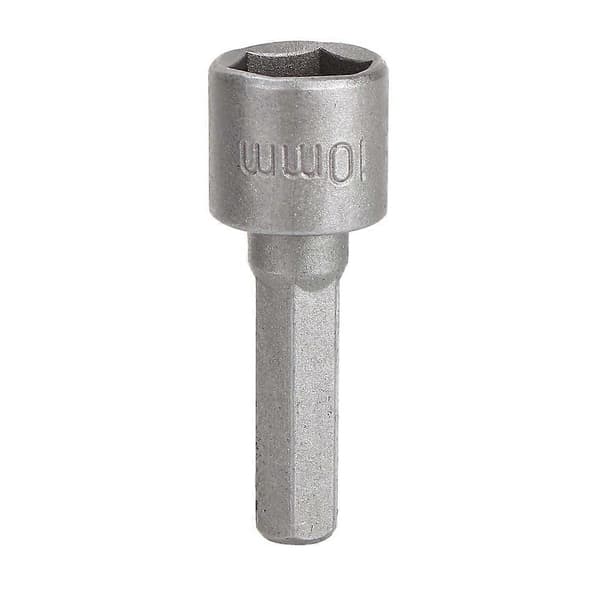 14 stk. sett kraftmuttertrekker bitssett adapter sterk ikke-magnetisk sekskantet skaftpipe