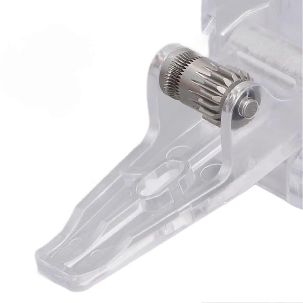 Transparent dobbelt gear dobbelt drev ekstrudersæt til Ender 3 Pro Open Source 3D-printer
