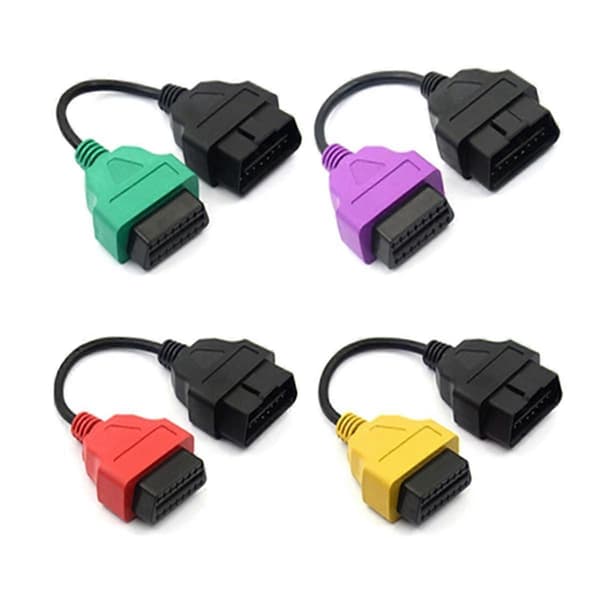 For ECU Scan Adapter OBD OBD2-kontakt OBD2-skanner Diagnostisk kabel for ECU Scan Tool