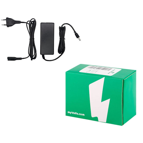 12V erstatningsstrømforsyning kompatibel med Denon MCX8000 DJ-controller EU plug