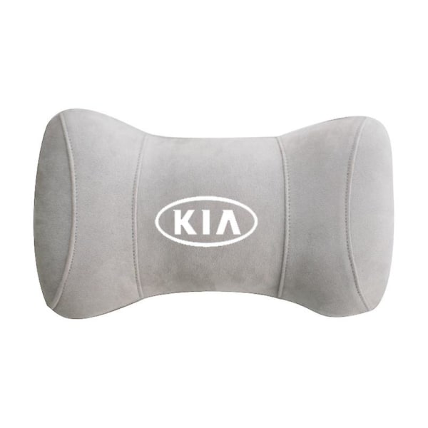 Lämplig för KIA memory foam nackstödskudde nackstöd Grey
