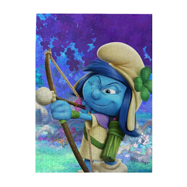 The Smurfs (57) 500-osainen palapeli aikuisille ja lapsille, pojille ja tytöille, palapeliharrastajille - EK622