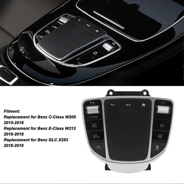 Multimedia Touch Pad Controller Enhed Hurtig Respons Udskiftning til Benz C-Klasse E-Klasse GLC W205 W213 X253