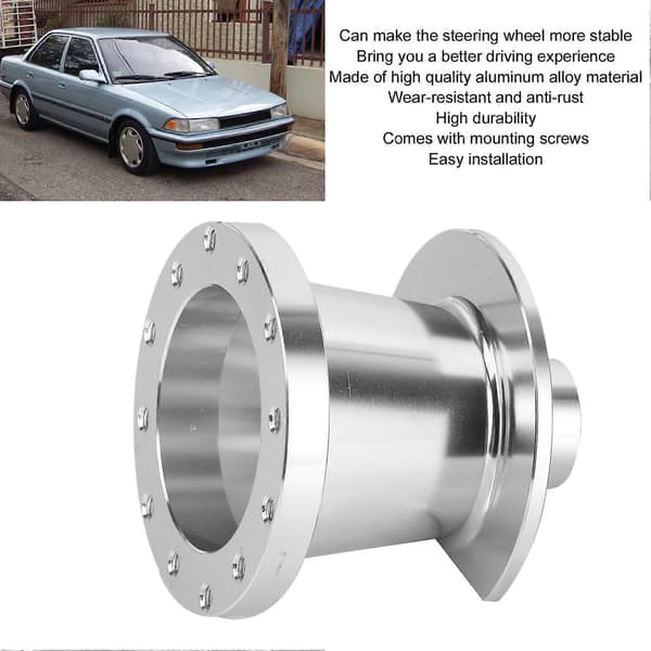 Auton 6-reikäinen ohjauspyörän navan sovitinmuutossarja sopii Tercel 1990-1998 -malliin