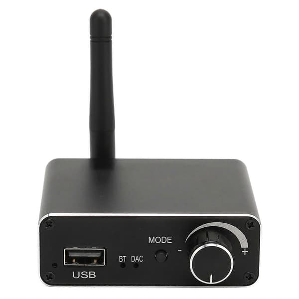 D18 Bluetooth DAC-omformer digital til analog omformer med Bluetooth-mottaker støtter U-diskavspilling volumkontroll