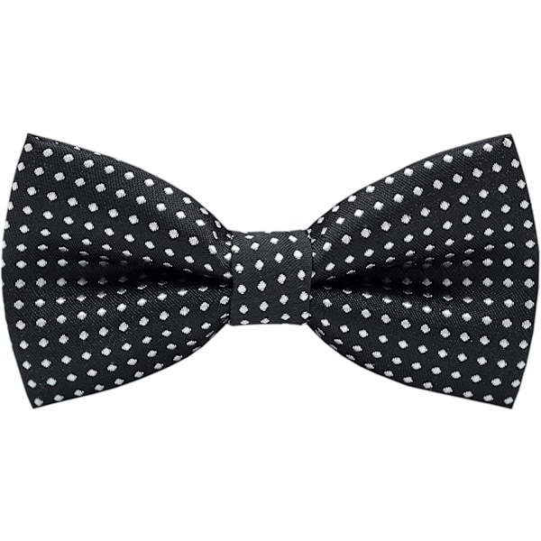 Forbundet Lille Drenge Polka Dot Butterfly Baby Ensfarvet Butterfly Til Børn Sort qd