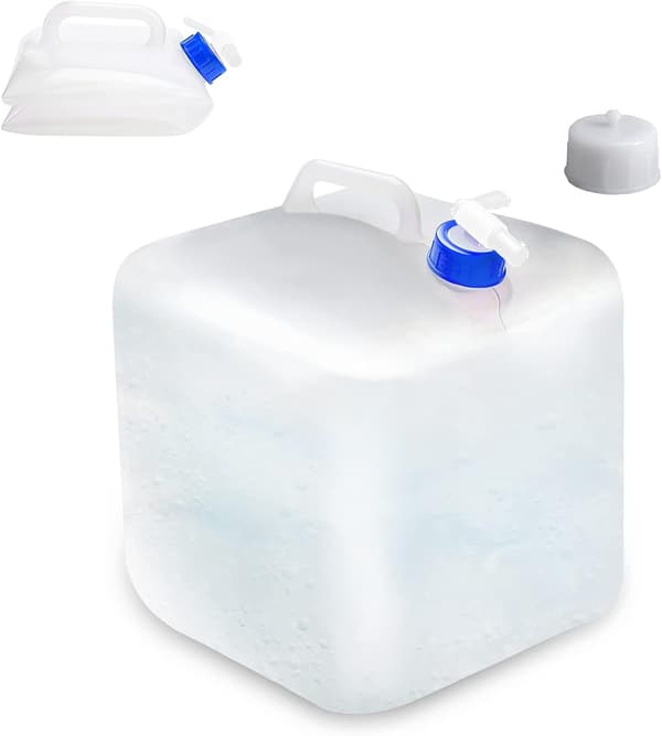 Sammenklappelig Vanddunk (20 Liter-26*26*26cm), Beholder Vand