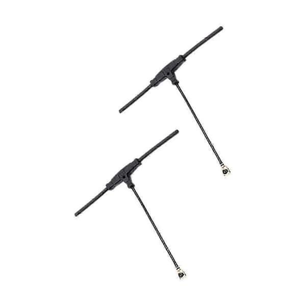 2 STK ELRS 2,4 GHz Antenner 40 mm Højhastighedstransmissionsantenner til FPV Fjernstyret Flymodel