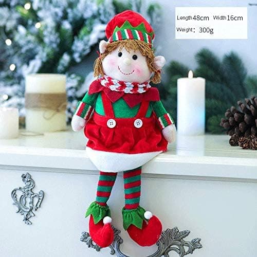 Baby Christmas Elf Dukker Jul Miniature Elf Dukker Tiny Elf