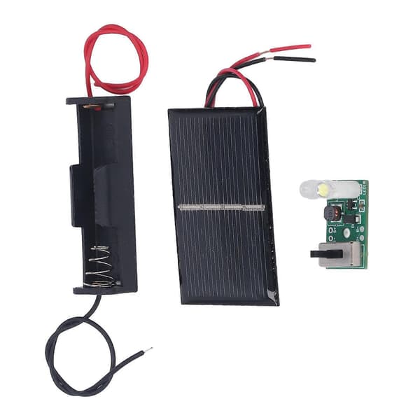 Solcellelyskontrollpanelsett Ladebeskyttelse PCB Solcelleplenlampe Kontrollkortsett 1,2V