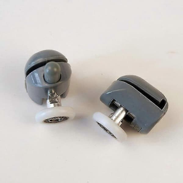 Pakke Dusjdør Ruller Dusjdør Reservedeler 4 Øvre Ruller + 4 Nedre Ruller 23mm