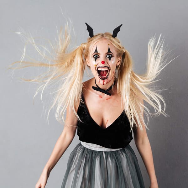 4 par Halloween-hårklemmer Bat Wings Clip Devil Clips Hårnålshår
