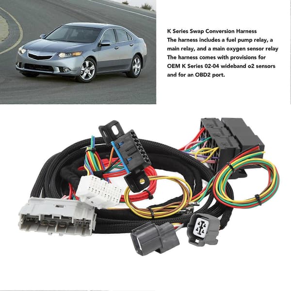 K Swap Konverteringsledningsnet Multifunktionelt Plug and Play til Acura 2002 til 2004 K Serie