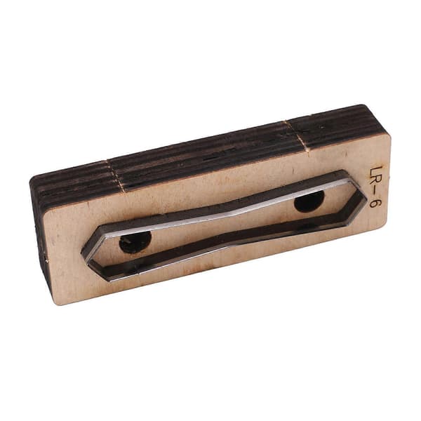 Skinn metall skjæredyse DIY stempling stanseform legering stål kunst håndverk tilbehør LR 6