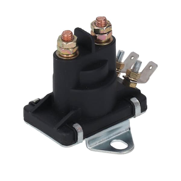 Starterrelæ Solenoid 12V DC 4.8W Messingspole Tilbehørserstatning til køretøjsvogn