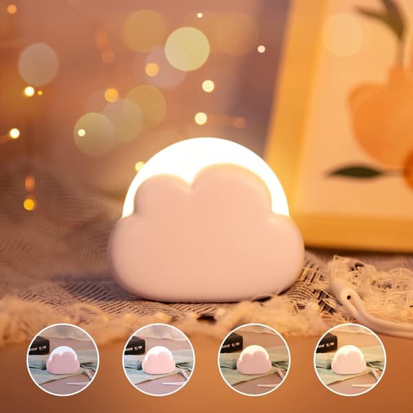 Sky-Nattlys for Barn, Baby Nattlys, med 4 Intensiteter