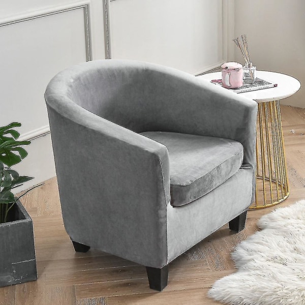 Lænestol Betræk Sofa Betræk Stue Stol Sæde Betræk Gray