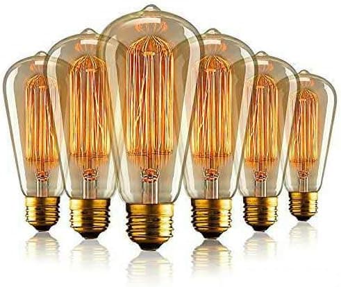 E27 Retro lyspærer, Edison Antikk Pære Varmhvit