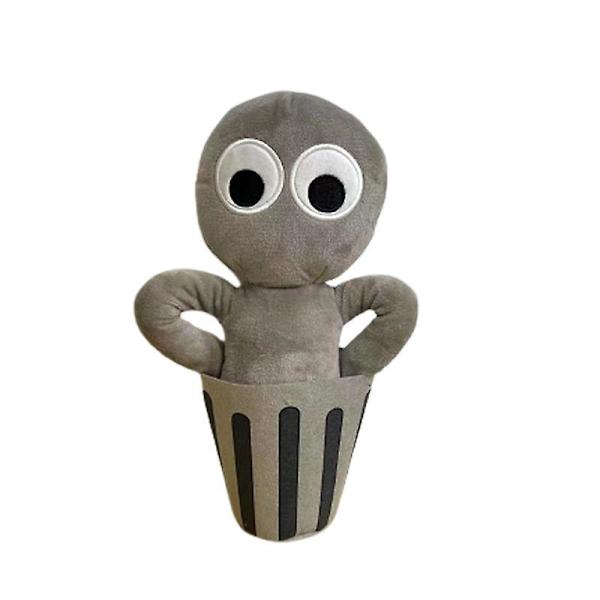 Roblox Rainbow Friends - Pehmolelu, Piirretty Pelihahmo, Täytetty Nuken, Lasten Joululahja Trash can 26cm