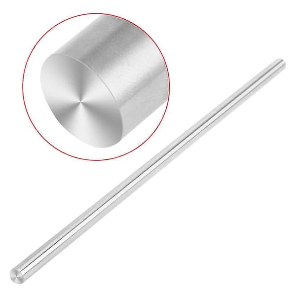 1 stk 15 mm 500 mm lineær forkromet kulstofstålstang hærdet cylinderstang