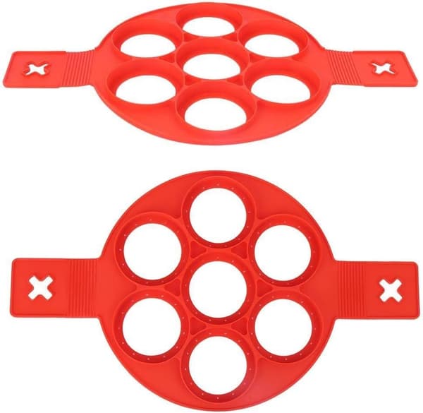 Pannekakeform, Silikon Pannekakeform, Silikon Pannekakeform, 2 stk