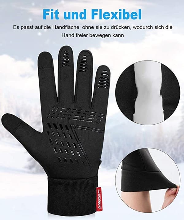 #M Cykelhandsker Handsker Touchscreen Sportshandsker Varme Handsker#