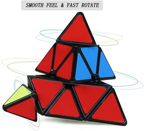 Trekantsterning, Pyramide Speed Magic Cube, Speed Cube Jul
