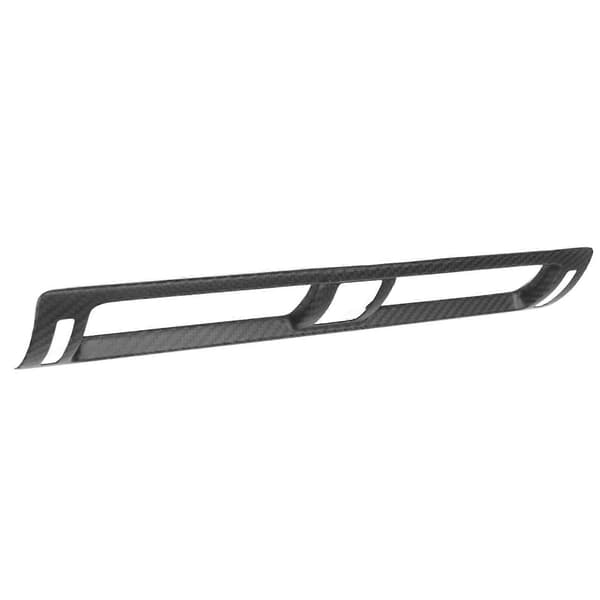 Tørr karbonfiber front AC-ventilutløpsramme trim senter dashbord luftventil deksel erstatning for GR86 2022+