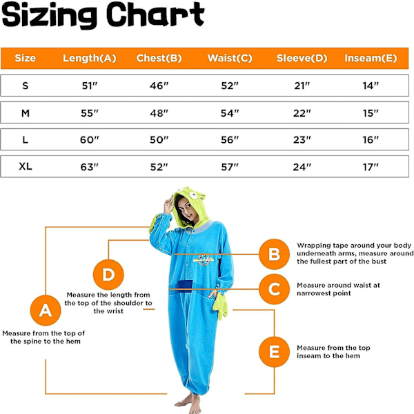 Unisex Vuxen Onesie Pyjamas Djur En Delig Halloween Kostym Julsovkläder Jumpsuit Aliens L
