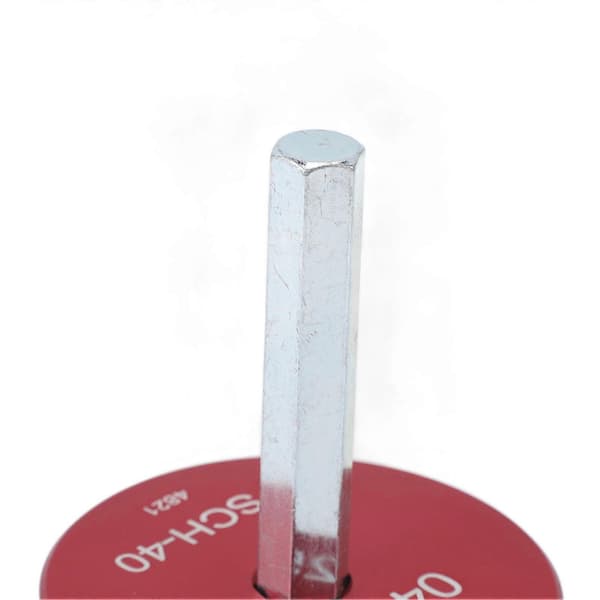 PVC-rømrørssæt i aluminiumslegering, rørfitting-rømrør, PVC-fitting-socket-saver til vandledninger, afløbsledninger, udluftningsledninger, 2 tommer