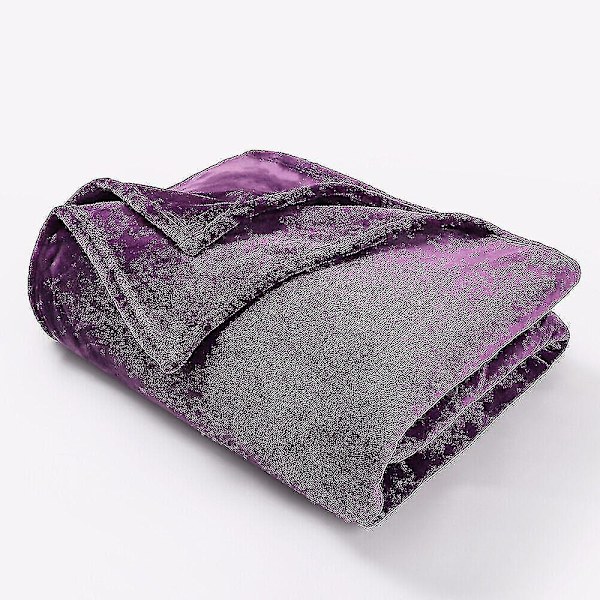 Pehmeä ja mukava suuri tekoturkistilkkupeitto sohvalle ja sänkyyn, parivuode ja king-size Navy Blue Sherpa Double (150 cm x 200 cm)