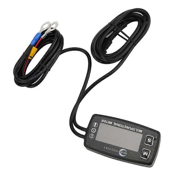 Multifunktionelt bilinstrument tachometer temperatur time meter auto tilbehør