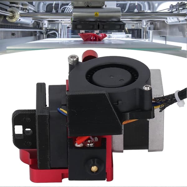 3D Printer Ekstrudersæt Integreret Direkte Drev Ekstruder med Trinmotor til Ender 3 24V