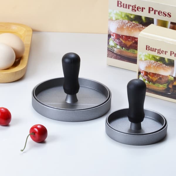#Hamburgerpresse Hamburgerpresse laget av mattrygt materiale#