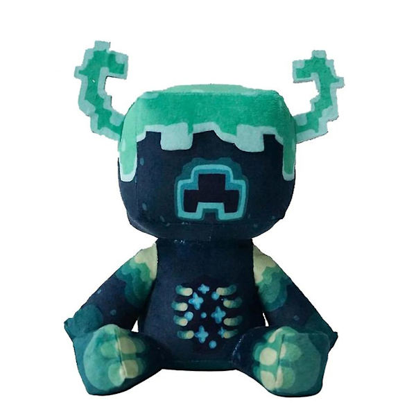 Minecraft Warden Mjuk Plysch Leksaker Dockor Stoppade Djur För Barn Present