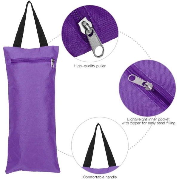 2 stk. Yoga Sandbag, Slim Arm Tilbehør uden fyldpose