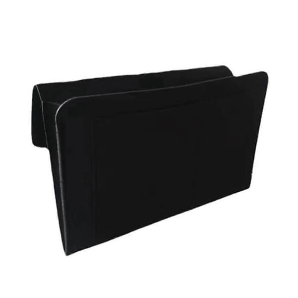 Filt Sengelagring Organizer Anti-Slip Sengelagertaske Seng Sofa Sidepose Hængende Sofa Opbevaring Sort