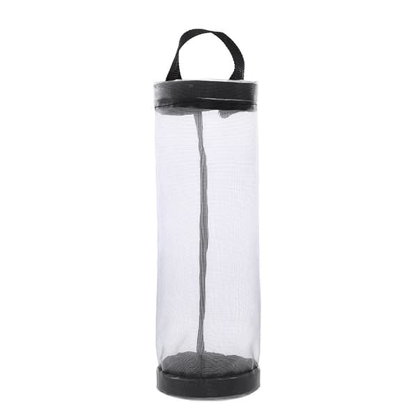 #Pakke med 3 Vaskbare Vandtætte Plastik Opbevaringsposer med Foldbar Vægmontering (Gul Sort Grå) Ingen Krog#