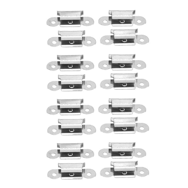 16 stk. glassplatefjærklips i rustfritt stål for Ender 3 Pro Ender 3 V2 3D-skriver