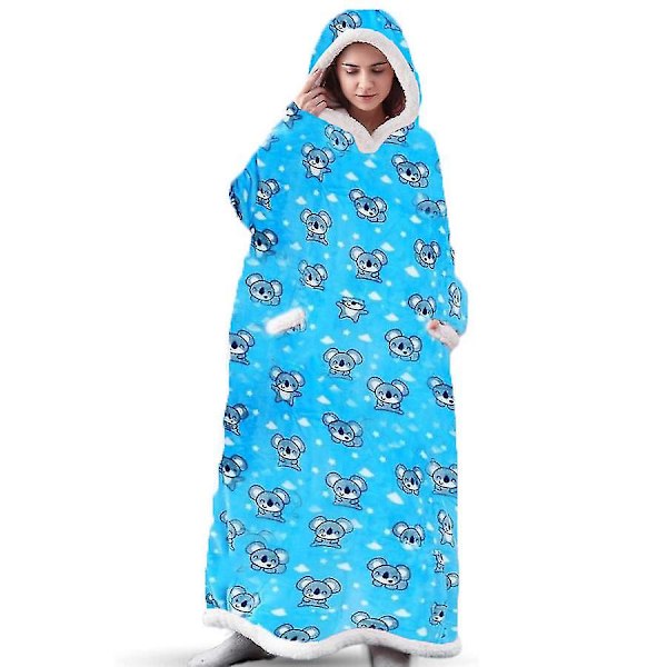 Pidennetty lampaanpeitto, voi käyttää flanellipeittoa koala Length 150CM