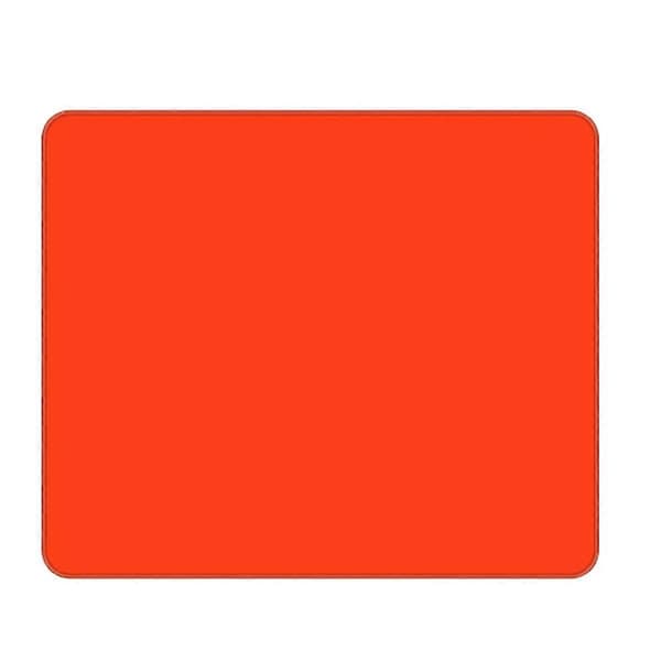 Gaming Musematte Sklisikker Basepute Vanntett Overdimensjonert Smussbestandig Bærbar Datamaskin Skrivebordspute Oransje